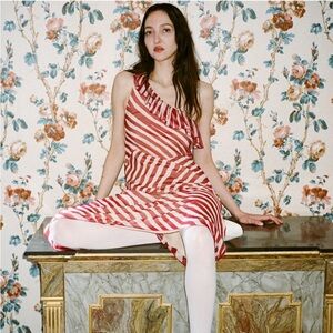 Realisation Par the Theodora Candy Stripe Dress